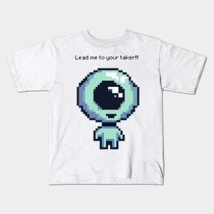 Adorable One-Eyed Alien - Meet Gerald Kids T-Shirt